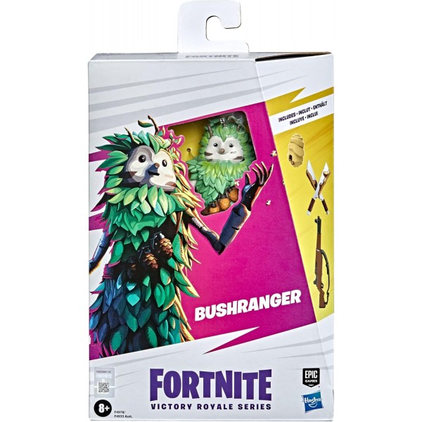 Hasbro Fortnite Victory Royale Series Bushranger Collectible 액션 피규어 및 액세서리 - 8세 이상, 15cm, 멀티컬러, F4978