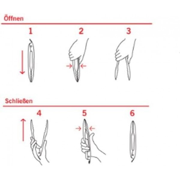 Rösle 스테인리스 스틸 12인치 잠금 및 해제 집게(12916)