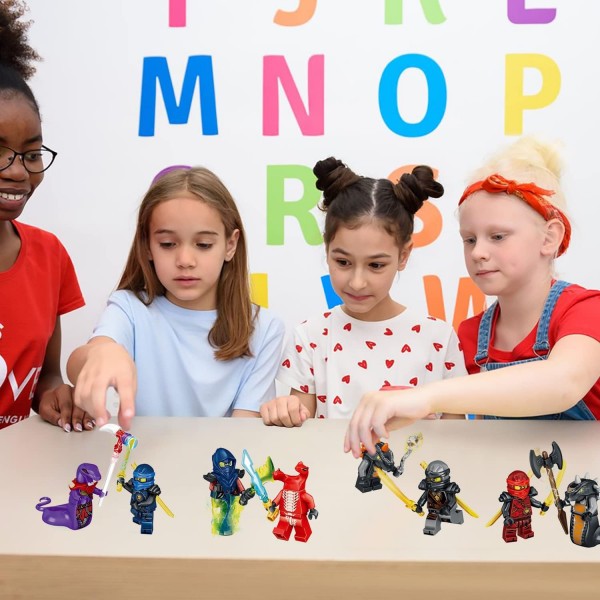 Minifigure Set, 24pcs Minifigure Toys, Mini Anime Set, Collection Figures, Custom Collectible Minifigures, 파티 용품, 생일 선물