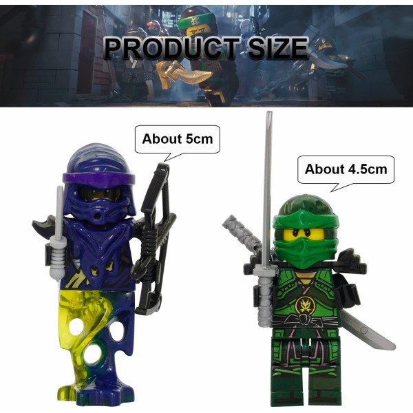 Minifigure Set, 24pcs Minifigure Toys, Mini Anime Set, Collection Figures, Custom Collectible Minifigures, 파티 용품, 생일 선물