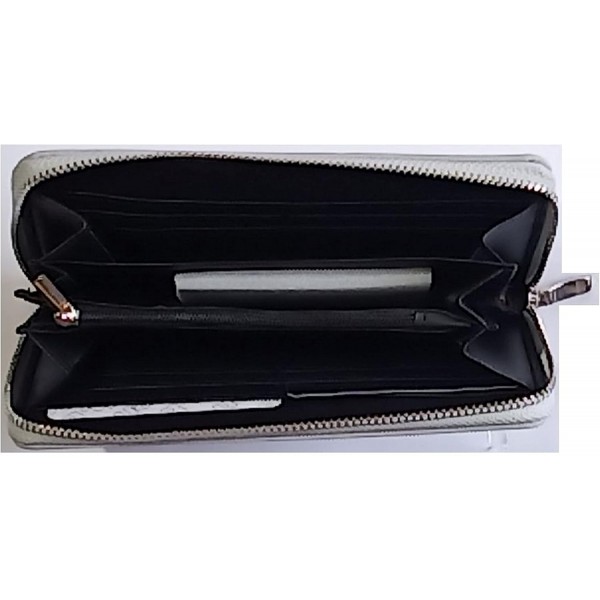 Bench Large XXL 여성용 지갑 지갑 지퍼 클러치, 색상: 라이트 그레이