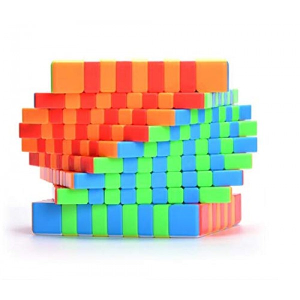 CuberSpeed ​​Cubing 교실 moyu 9x9 스티커엘스 스피드 큐브 Mofang Jiaoshi Meilong 9x9 매직 큐브(MF9 업데이트 버전)