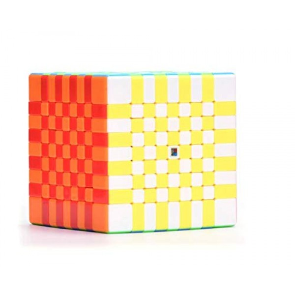CuberSpeed ​​Cubing 교실 moyu 9x9 스티커엘스 스피드 큐브 Mofang Jiaoshi Meilong 9x9 매직 큐브(MF9 업데이트 버전)