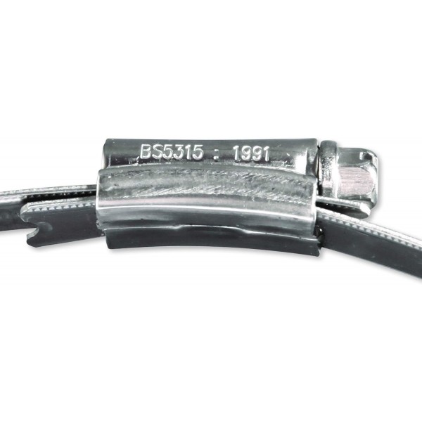 Eclipse 전문 도구 ECW4-12 Eclipse W4 304 스테인레스 스틸 Wormdrive 호스 클립 240-280mm 10 팩 240-280mm