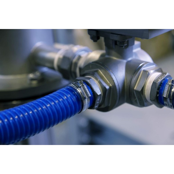 Eclipse 전문 도구 ECW4-12 Eclipse W4 304 스테인레스 스틸 Wormdrive 호스 클립 240-280mm 10 팩 240-280mm