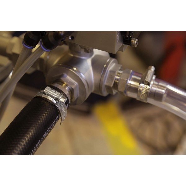 Eclipse 전문 도구 ECW4-12 Eclipse W4 304 스테인레스 스틸 Wormdrive 호스 클립 240-280mm 10 팩 240-280mm