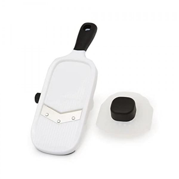 Amazon Basics 휴대용 만돌린 슬라이서, 화이트