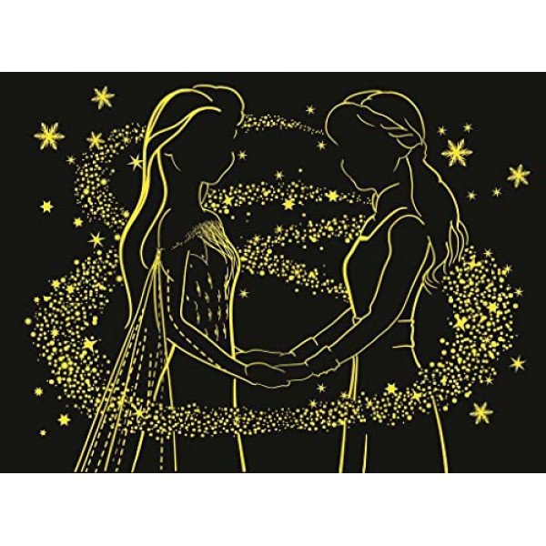 Ravensburger 12952 냉동 매혹적인 자매 200개 XXL