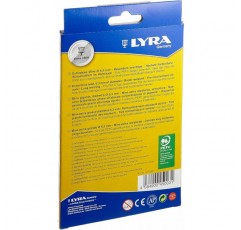 LYRA 4084900450031 Super Ferby Natural Cardboard Case with 12 색연필 모듬 12개입(1팩) 도색되지 않은 색연필