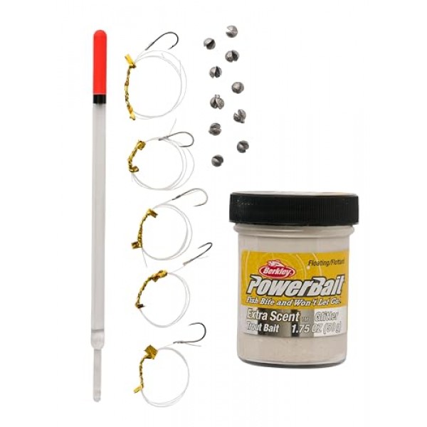 Mitchell Target II 로드 및 릴 콤보 - 배스, 파이크, 월아이 및 기타 기성 낚시 세트를 잡는 데 도움이 되는 완벽한 낚싯대와 릴 세트를 선택하세요