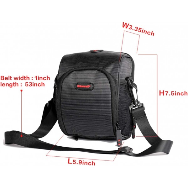 Rhinowalk 자전거 핸들바 가방 자전거 바구니 앞 핸들바 자전거 가방 Mountain Road Bike Commuter 전문 자전거 액세서리-블랙