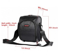 Rhinowalk 자전거 핸들바 가방 자전거 바구니 앞 핸들바 자전거 가방 Mountain Road Bike Commuter 전문 자전거 액세서리-블랙