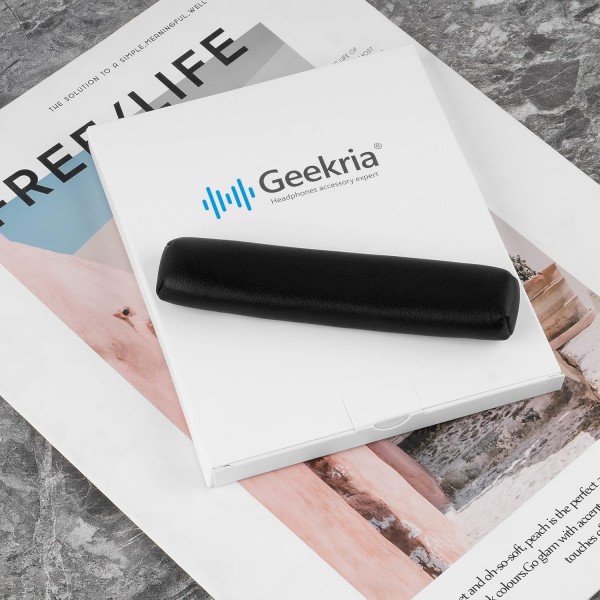 Audio-Technica ATH-M70X 헤드폰 교체 스트랩, 헤드셋 베개 커버 수리 부품(검은색)과 호환되는 Geekria 헤드밴드 패드