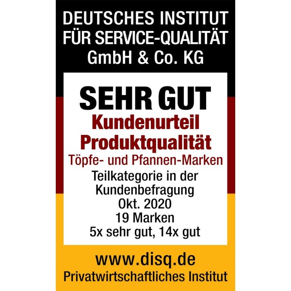 Rohe Germany 258262-02 Emilia 프라이팬 세트, 2개, 알루미늄, 블랙, 28 cm + 24 cm