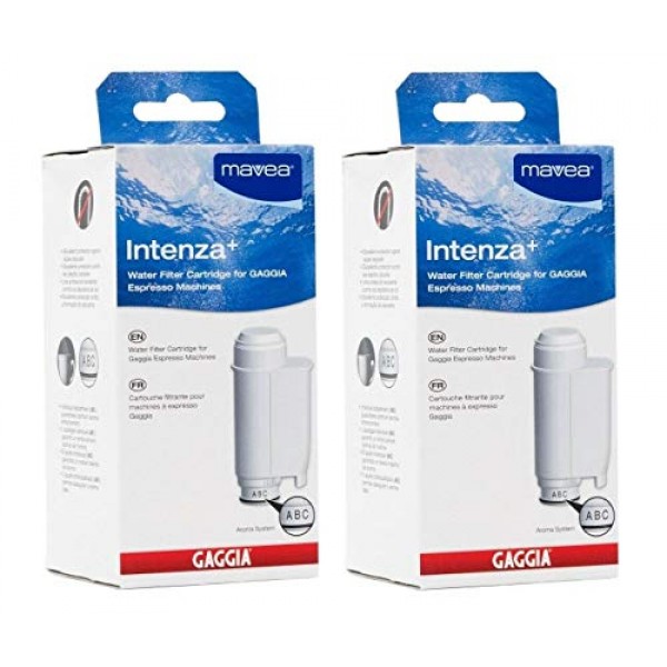 Gaggia 에스프레소 머신용 Intenza Mavea 정수 필터 - 더블 팩