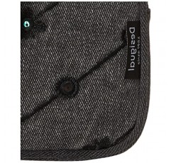 Desigual Women's Mone_OJO DE TIG 여행용 액세서리 - 빌폴드, 블랙, U, 블랙