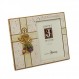 Roman Joseph's Studio Inc., 3.5" x 5" 사진용 첫 영성체 프레임, 첫 영성체 컬렉션, 수직 탁상 또는 책상 디스플레이 - 7.5" H, 수지 및 석재, 장식