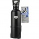 FISCHER 성인용 물병 스테인레스 스틸 홀더 sw 750ml, 블랙, 750ml