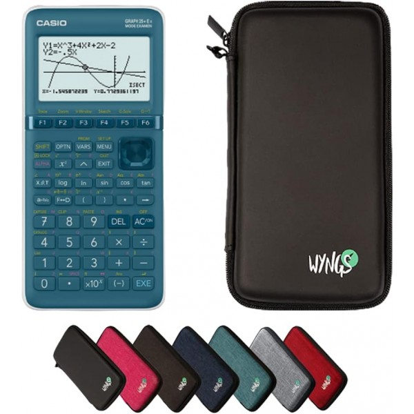 Casio Graph 25+E + 보호 커버 + 보증 연장 Casio Graph 25+E + Housse de Protection + 보증