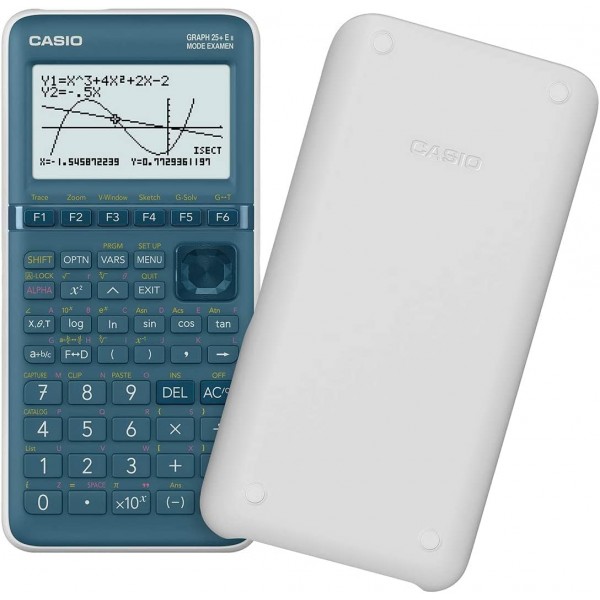 Casio Graph 25+E + 보호 커버 + 보증 연장 Casio Graph 25+E + Housse de Protection + 보증