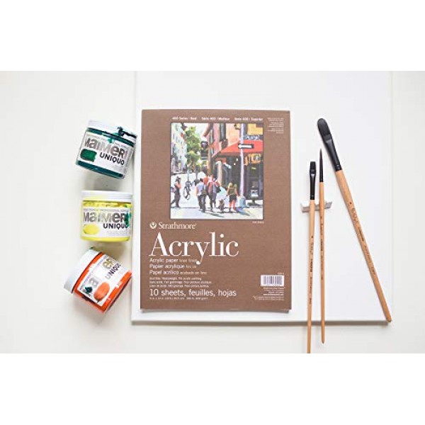 Strathmore 아크릴 종이 패드 9X12-10매 -430900