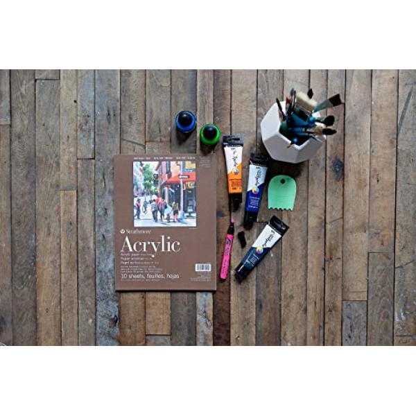 Strathmore 아크릴 종이 패드 9X12-10매 -430900
