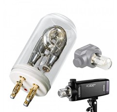 AD200Pro 용 GODOX 200Ws 교체 플래시 튜브, Godox AD200PRO Godox AD200 포켓 플래시 전용 플래시 베어 전구