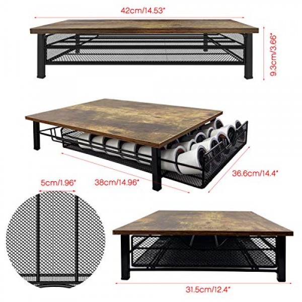 K-컵용 QUTREY 커피 포드 서랍 홀더, 35 용량 캡슐 포드 보관함