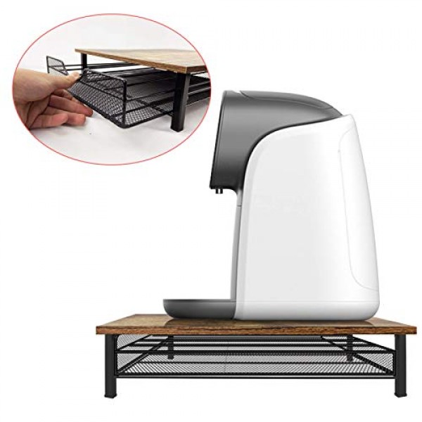 K-컵용 QUTREY 커피 포드 서랍 홀더, 35 용량 캡슐 포드 보관함