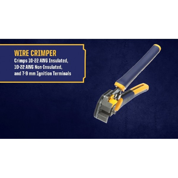 IRWIN VISE-GRIP 와이어 스트리퍼, 2인치 조, 10-24 AWG 절단, 최대의 편안함을 위한 ProTouch 그립(2078300)