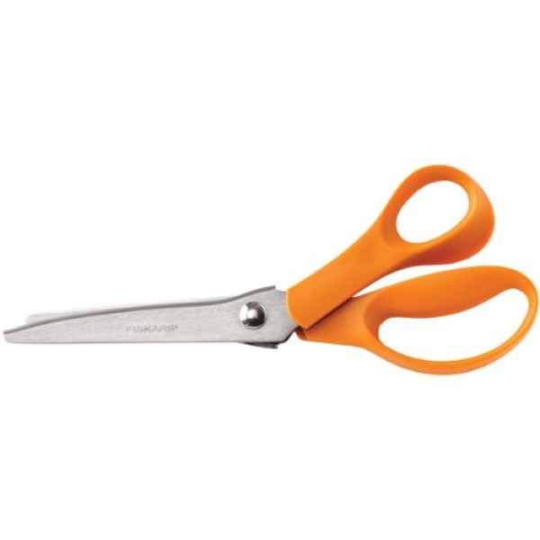 Fiskars 12-94458697WJ 핑킹 가위, 8인치, 오렌지