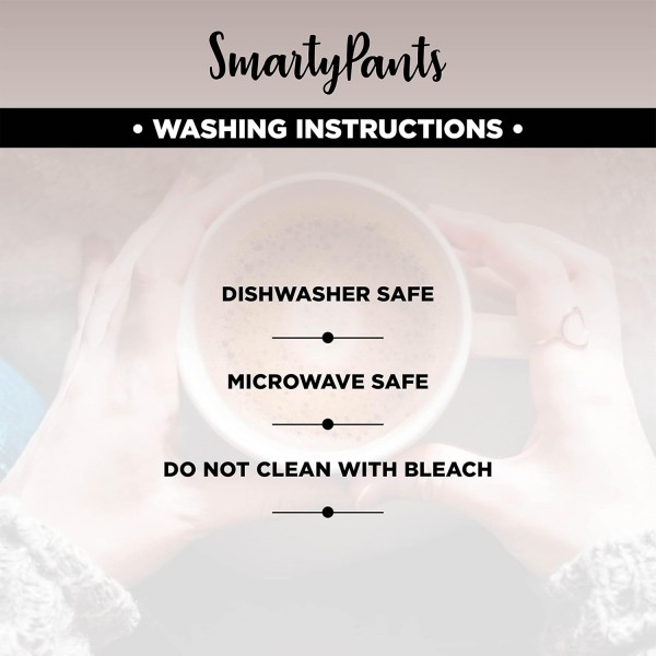 Gimme Linda La Hughes Vile Mug - 웃긴 참신 스터너 라이크라 바람둥이 풍자 커피 컵 선물 헤비 듀티 세라믹 핸들 코팅 식기 세척기 전자 레인지 안전 (블루 핸들 프라임)