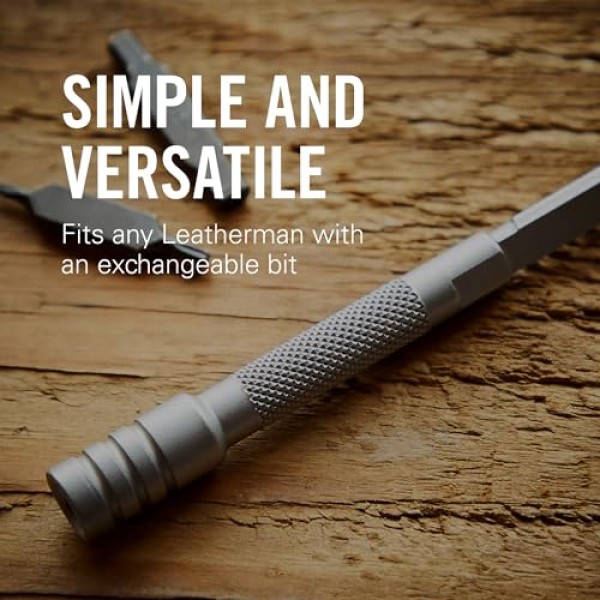 LEATHERMAN, 멀티 툴용 비트 드라이버 익스텐더 추가 액세서리, 블랙