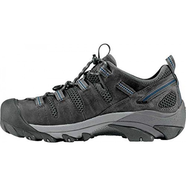 KEEN 유틸리티 남성 애틀랜타 쿨 낮은 높이 통기성 강철 발가락 작업 신발