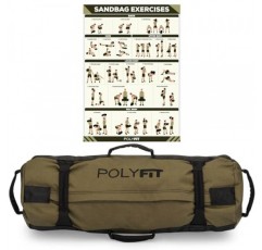 클래식 샌드백 - 샌드백 웨이트 트레이닝을 위한 8개의 그립 핸들이 있는 피트니스용 고강도 운동 샌드백 - 다양한 색상 및 크기