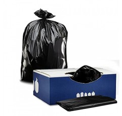 Plasticplace 20-30갤런 쓰레기 봉투 │ 2.0밀리 │ 검정색 고강도 쓰레기통 라이너 │ 30