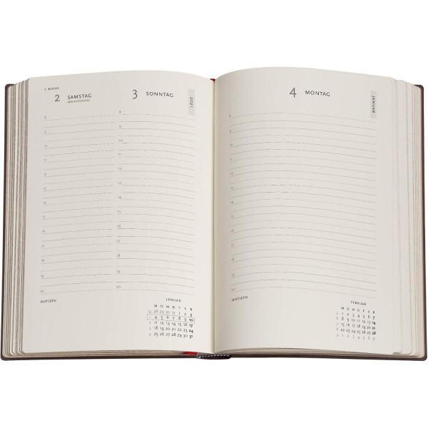 페이퍼블랭크스 12개월 다이어리 2021 Queen of the Sea | 일일 개요 | 미디(130×180mm), DD6701-6