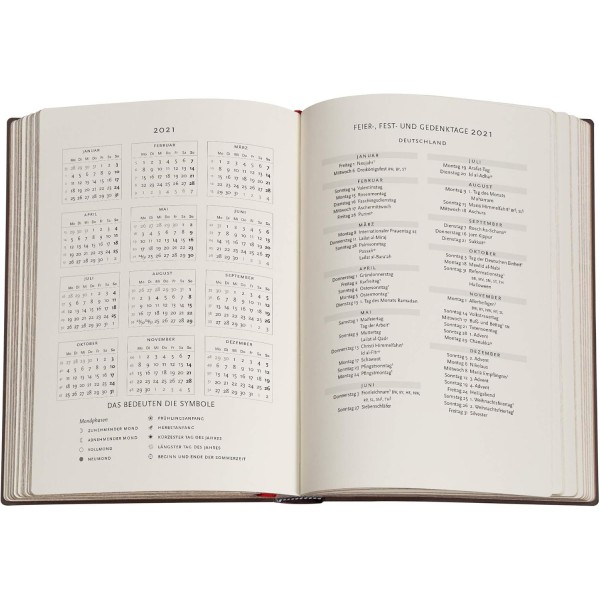 페이퍼블랭크스 12개월 다이어리 2021 Queen of the Sea | 일일 개요 | 미디(130×180mm), DD6701-6