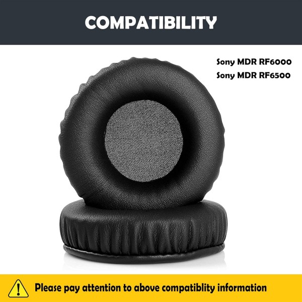 HTINDUSTRY 편안한 헤드폰 이어 패드 교체 용 이어 패드 Sony MDR-RF6500 RF6500 MDR RF 6500 MDR RF 6000 헤드셋 헤드폰과 호환 가능