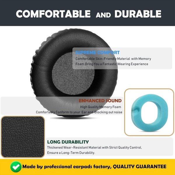 HTINDUSTRY 편안한 헤드폰 이어 패드 교체 용 이어 패드 Sony MDR-RF6500 RF6500 MDR RF 6500 MDR RF 6000 헤드셋 헤드폰과 호환 가능