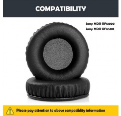 HTINDUSTRY 편안한 헤드폰 이어 패드 교체 용 이어 패드 Sony MDR-RF6500 RF6500 MDR RF 6500 MDR RF 6000 헤드셋 헤드폰과 호환 가능