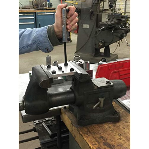 Eklind 21171 미터법 접이식 세트 육각 키 1.5MM - 6MM, 강철