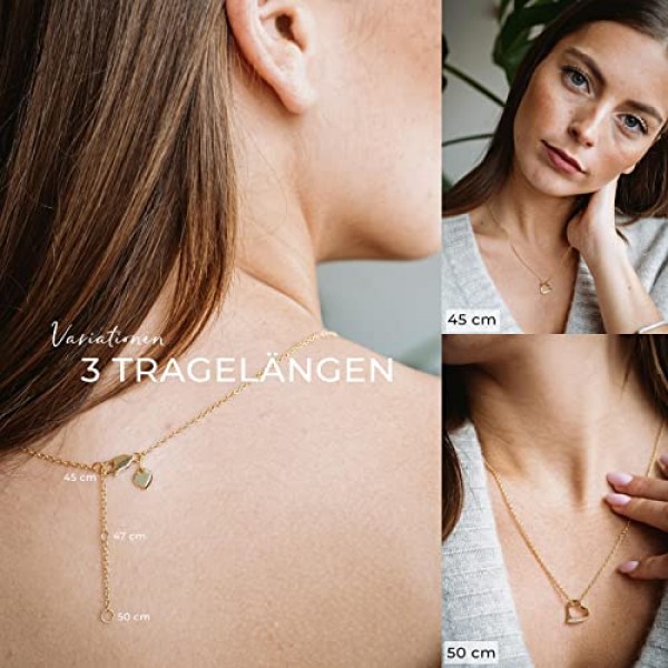 * 하트 골드 하트 옐로우 골드가 있는 고품질 골드 도금 스털링 실버 하트 체인 하트 체인. * 무료 고급 케이스 포함 ENGRAVED HEART PENDANT HEART PENDANT GOLD HEART FF02 5 Vggg ZIFA