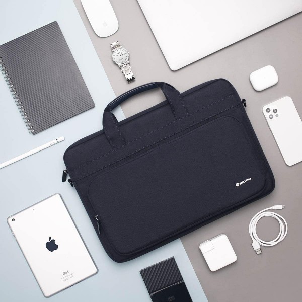 NIDOO 노트북 서류 가방 숄더 백 13-14 인치 슬리브 13