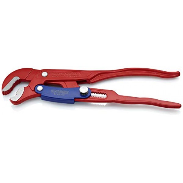 KNIPEX 도구 - 스웨덴 패턴 파이프 렌치, S자형 빠른 조정(8360010)