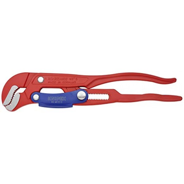 KNIPEX 도구 - 스웨덴 패턴 파이프 렌치, S자형 빠른 조정(8360010)