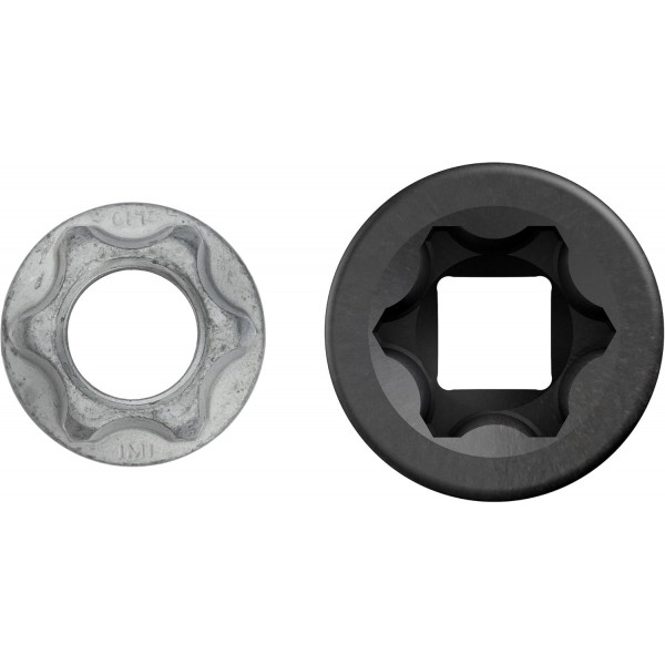 Hazet 2784S-1 임팩트 머신 스크루드라이버 소켓 인서트(Mercedes Benz Actros, Antos 및 Arocs용 특수 프로파일 포함)