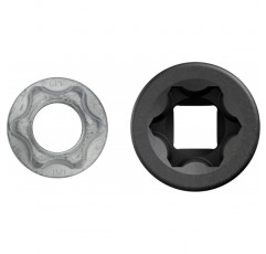 Hazet 2784S-1 임팩트 머신 스크루드라이버 소켓 인서트(Mercedes Benz Actros, Antos 및 Arocs용 특수 프로파일 포함)