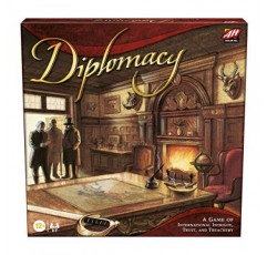 Hasbro Gaming Avalon Hill 외교 협동 보드 게임, 유럽 정치 테마 전략 게임, 12세 이상, 2-7명 플레이어