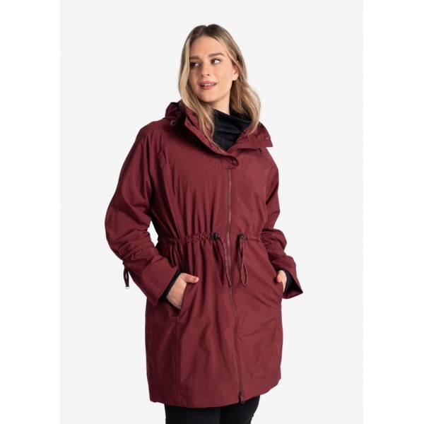 LOLË 여성용 파이퍼 레인 재킷